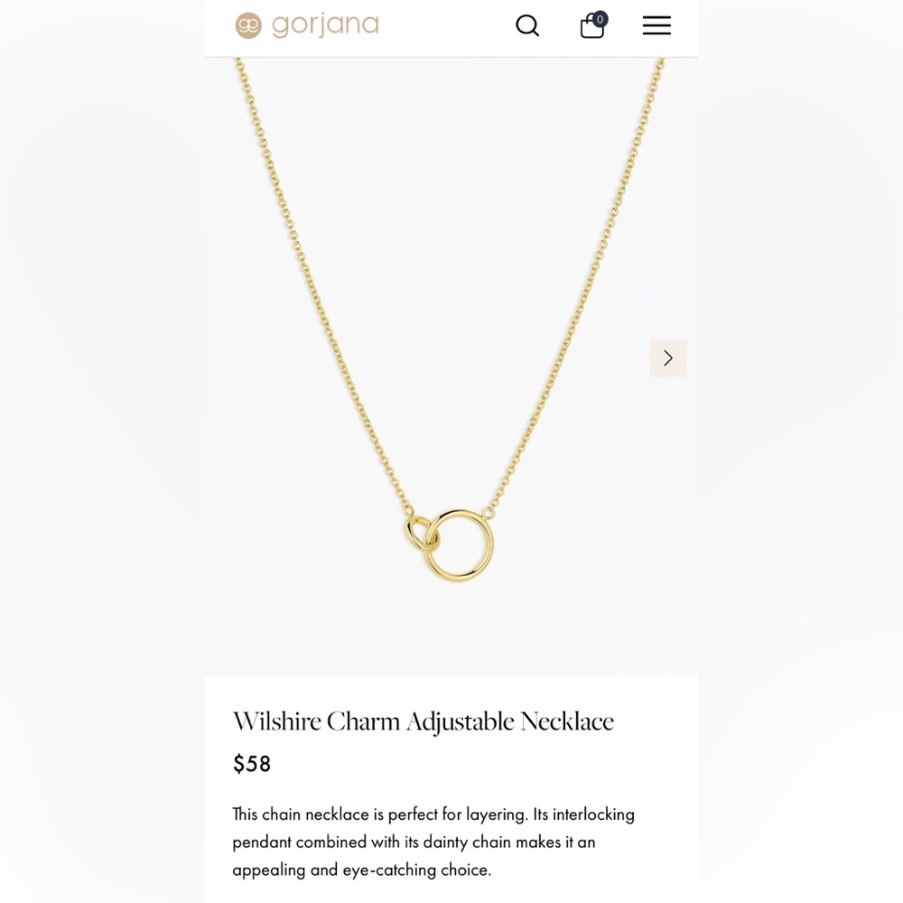 Delicate charm necklace